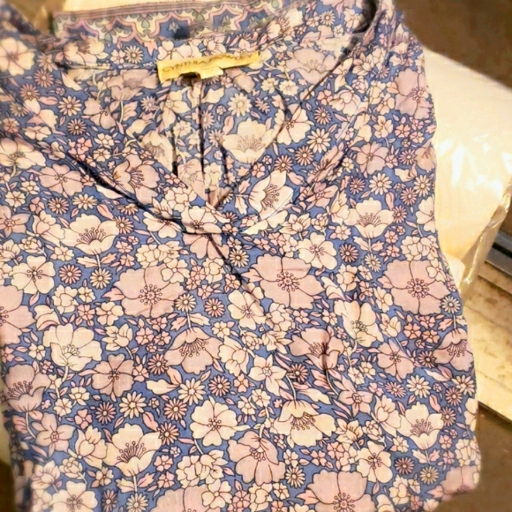 Cynthia Rowley Boho Top Boho-Beautiful! - Picture 7 of 11